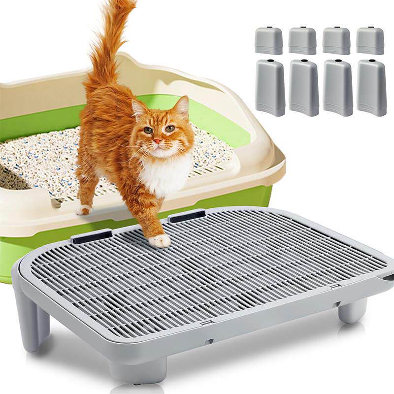 猫厕所蹭脚控砂台猫砂盆猫咪宠物用品猫砂垫防带出双层猫砂控砂垫