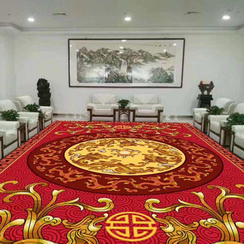 高档办公室全铺地毯防滑阻燃静音地毯酒店隔音减震耐脏地垫
