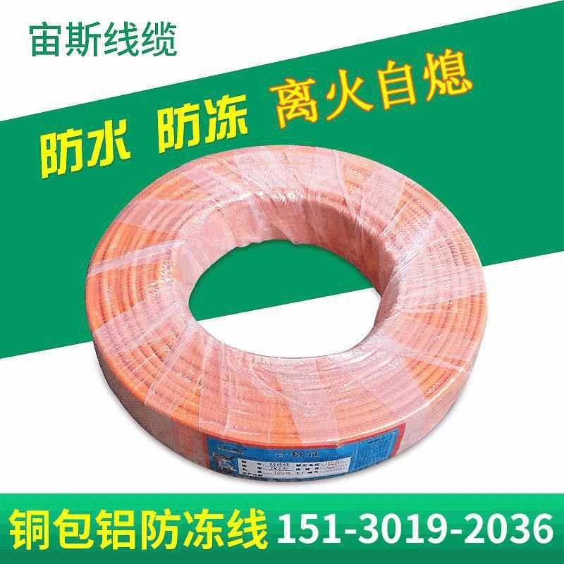RVV2*2.5平方防冻电线家用户外铜包铝电线防水电线电缆线批发