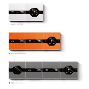 涂鸦zigbee智能AG肤感玻璃四路灯控四路场景10G雷达模块控制面板