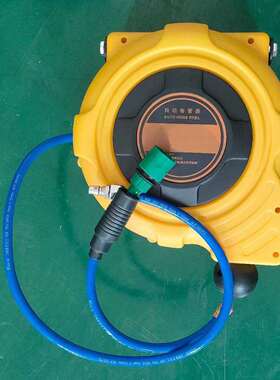 SIYI思镒多功能水鼓自动伸缩卷管器汽修悬挂式自助收管器12mmPU管