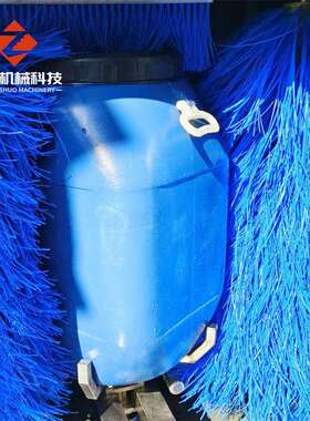200L工业桶清洗机双工位自动洗桶机工业胶桶高压清洗设备