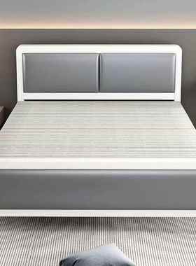 四折可叠单床人43586折床用简易办公家室午休双人出租屋成人铁艺