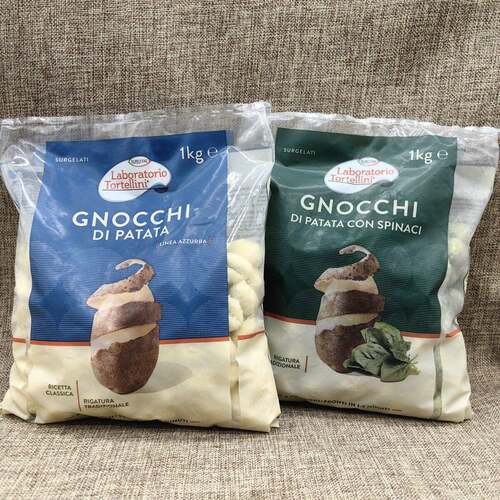 邦菲诺土豆团 意大利进口速冻菠菜土豆球Gnocchi意大利面食1kg
