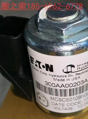 300AA00002A00001Eaton00203A电磁阀24vdc12线圈00062 00024