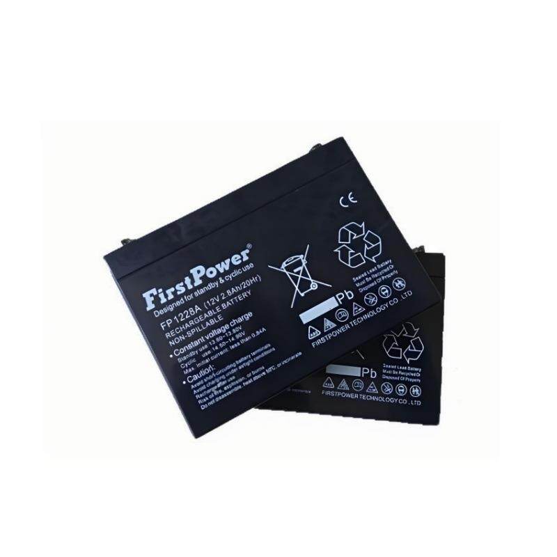 FirstPower蓄电池FP1228A 12V2.8AH/20HR耀华XK3190-A7电子称电池