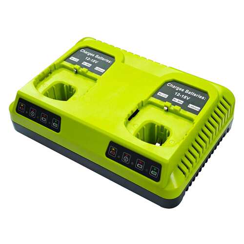 适用于利优比ryobi双充p117/108充电器12/18v锂电/镍电电池组