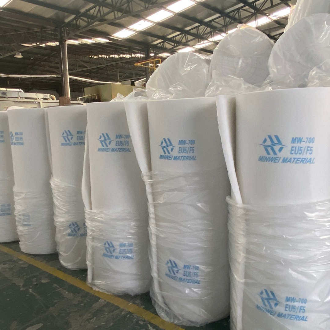 喷烤漆房过滤棉烤漆房顶棚棉立体胶过滤棉空气过滤棉阻燃滤顶棉