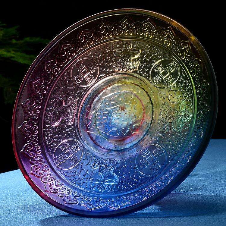 供品盘供果果盘供盘家用上供佛前贡品盘子爷供果盘贡盘