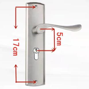 内门锁头静音通用型执手锁装 室内门锁卧室锁家用老式 饰锁工程锁