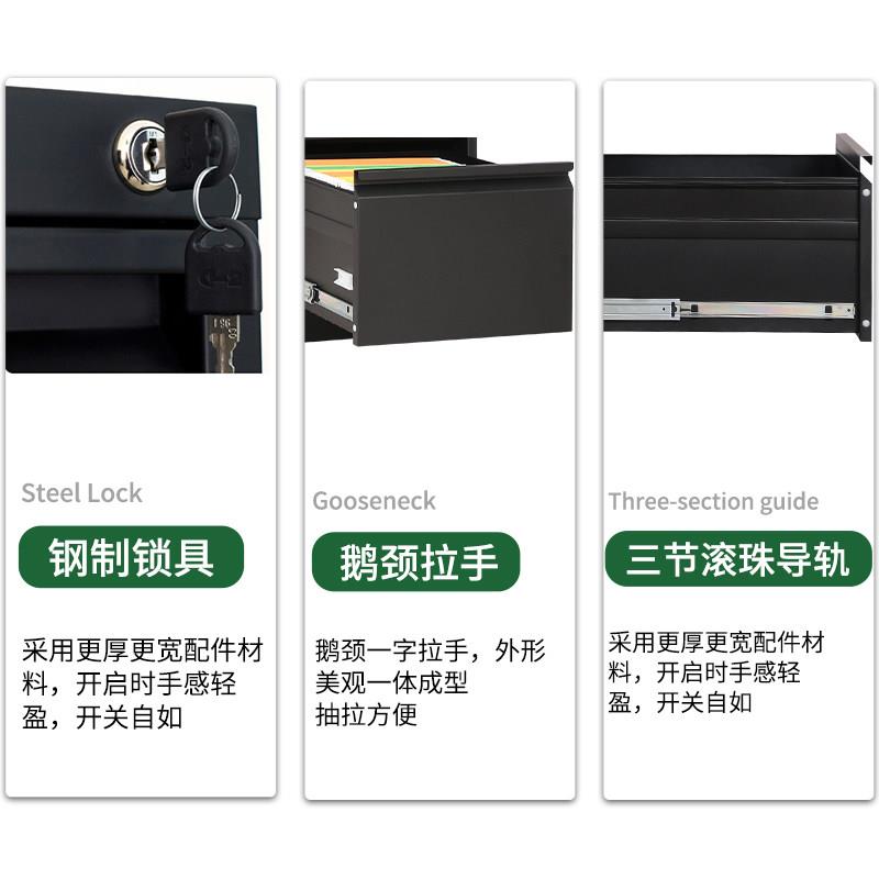 办公铁皮文件柜挂劳柜a4fc卡箱挂快劳档案柜文件夹快挂捞抽屉