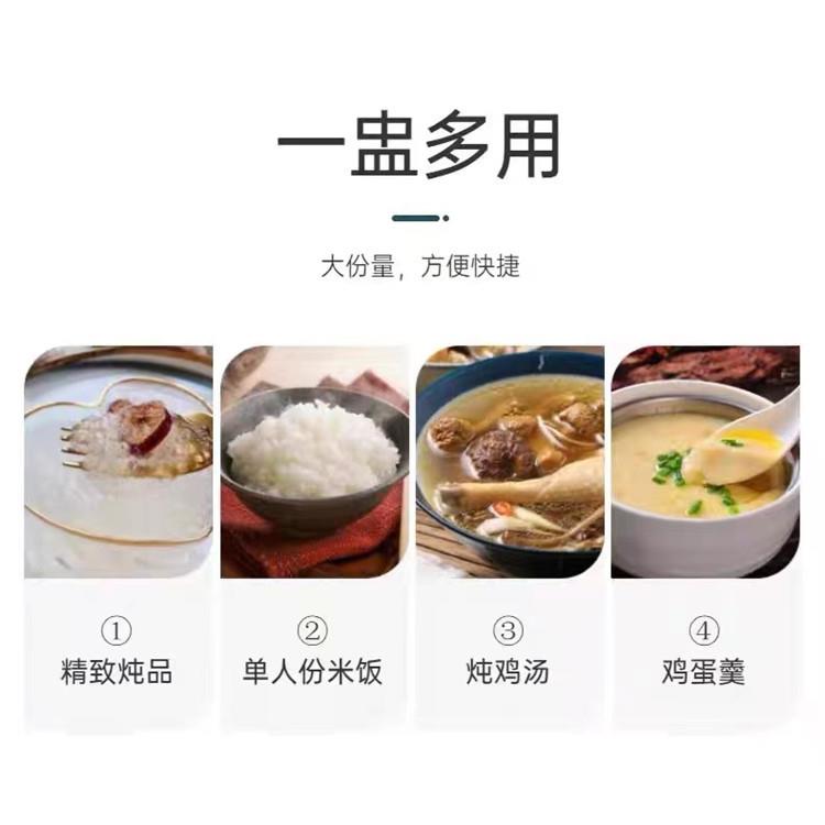 新款直销高硼硅玻璃家用双耳玻璃小锅可炖鸡汤米饭日式小炖盅厨房