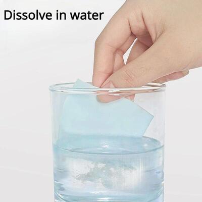 30Pcs Toilet Cleaner Toilet Cleaning Tablets Yellow Dirt Cle