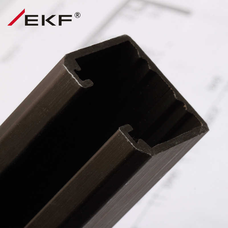 德国EKF五金 推拉门吊轨厨房卫生间移门静音防跳轨道吊滑轮轨道