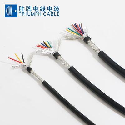 厂家编织护套线UL2464电源线 24AWG全规格2芯~30多芯护套圆线