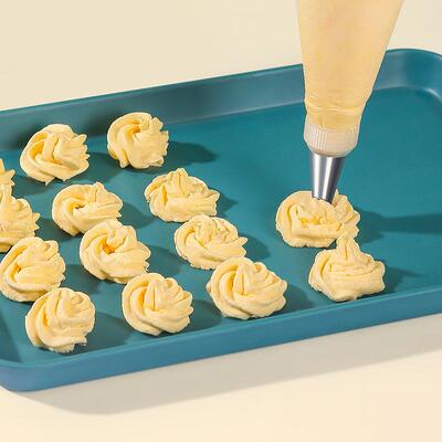 Disposable Piping Bag and Nozzle Set for Home Baking, Comple