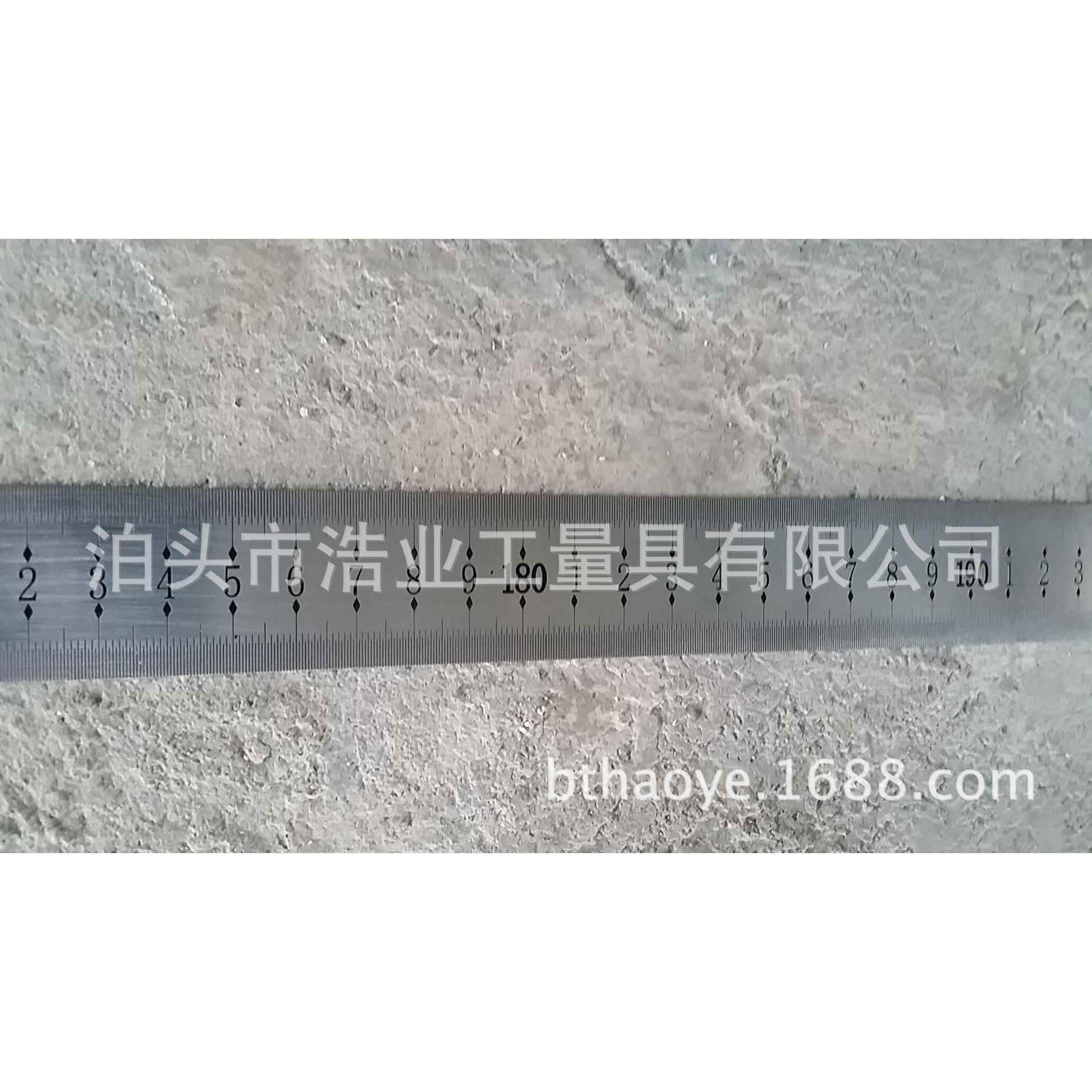 钢板英尺刻2.5米不锈钢直尺300cm400厘米度尺标尺703可定公制