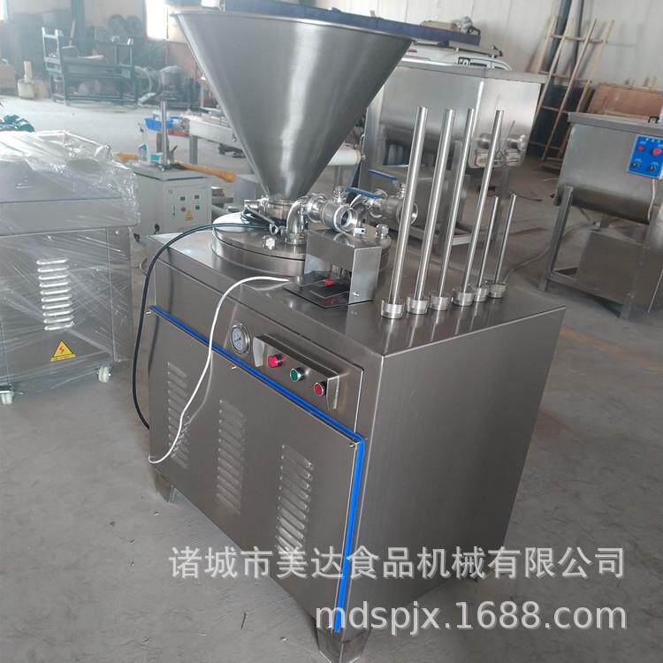 商用液压四川腊肠灌肠机肉粒香肠单管糯米肠灌肠设备现货