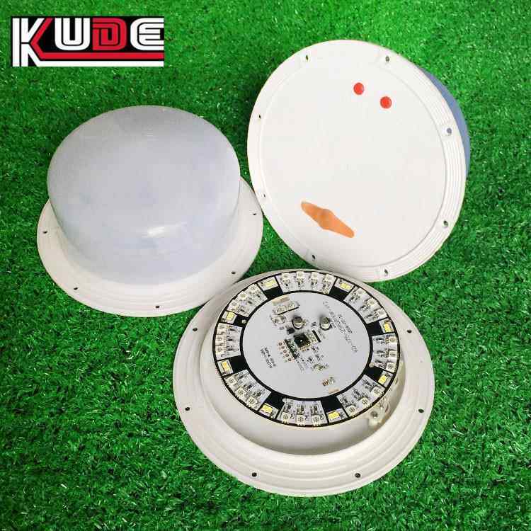 LED发光装饰灯光源175mmRGBW全彩5V1A红外遥控户外家具灯芯