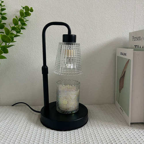 厂家供应玻璃香薰灯融蜡灯带定时器可调光客厅卧室台灯摆件批发