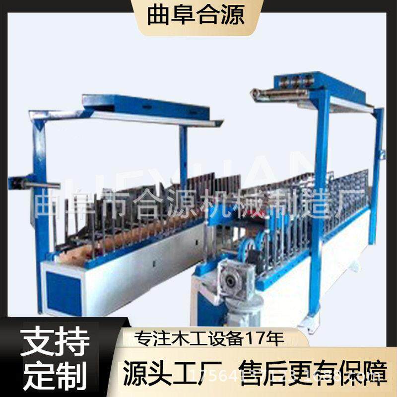 涡轮辊压式木塑板包覆机 碳纤维集成墙板多功能异型T型板材覆膜机