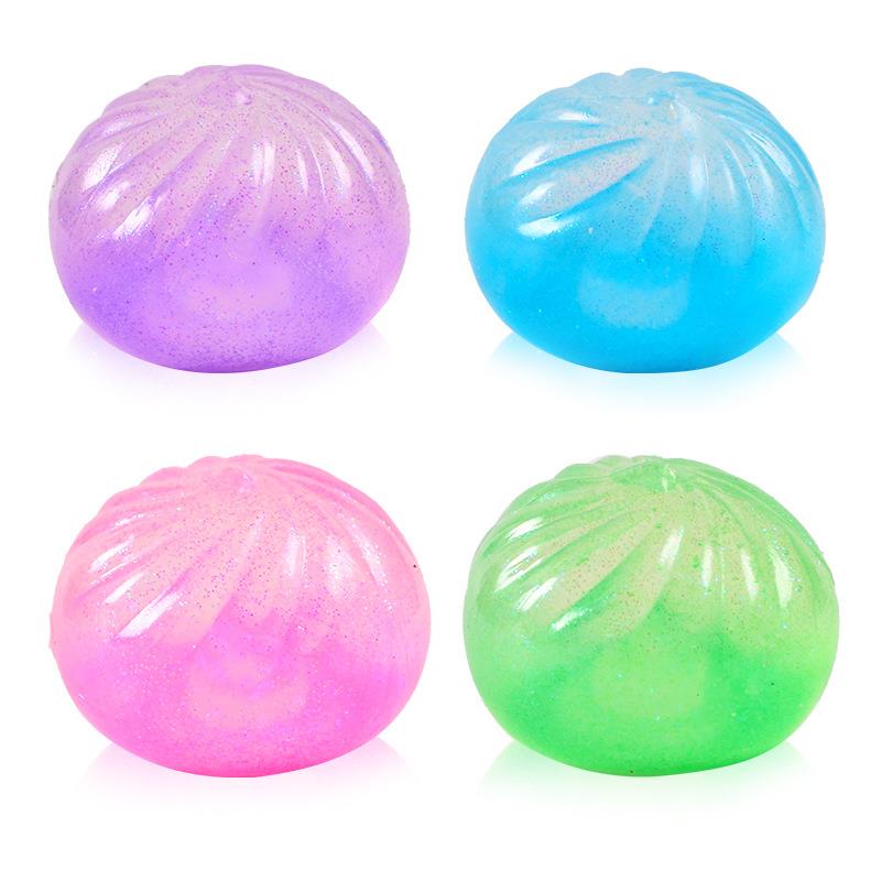 Squishy Crystal quicksand water bun Fidget Toys squeeze解压