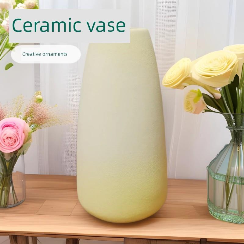 清仓陶瓷小花瓶干花插花家居客厅电视柜女生房间装饰品桌面摆件
