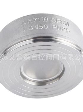 HHHB71W-16P/25P锈钢对不夹止回阀 单向阀 逆阀 DN0-D止N5300