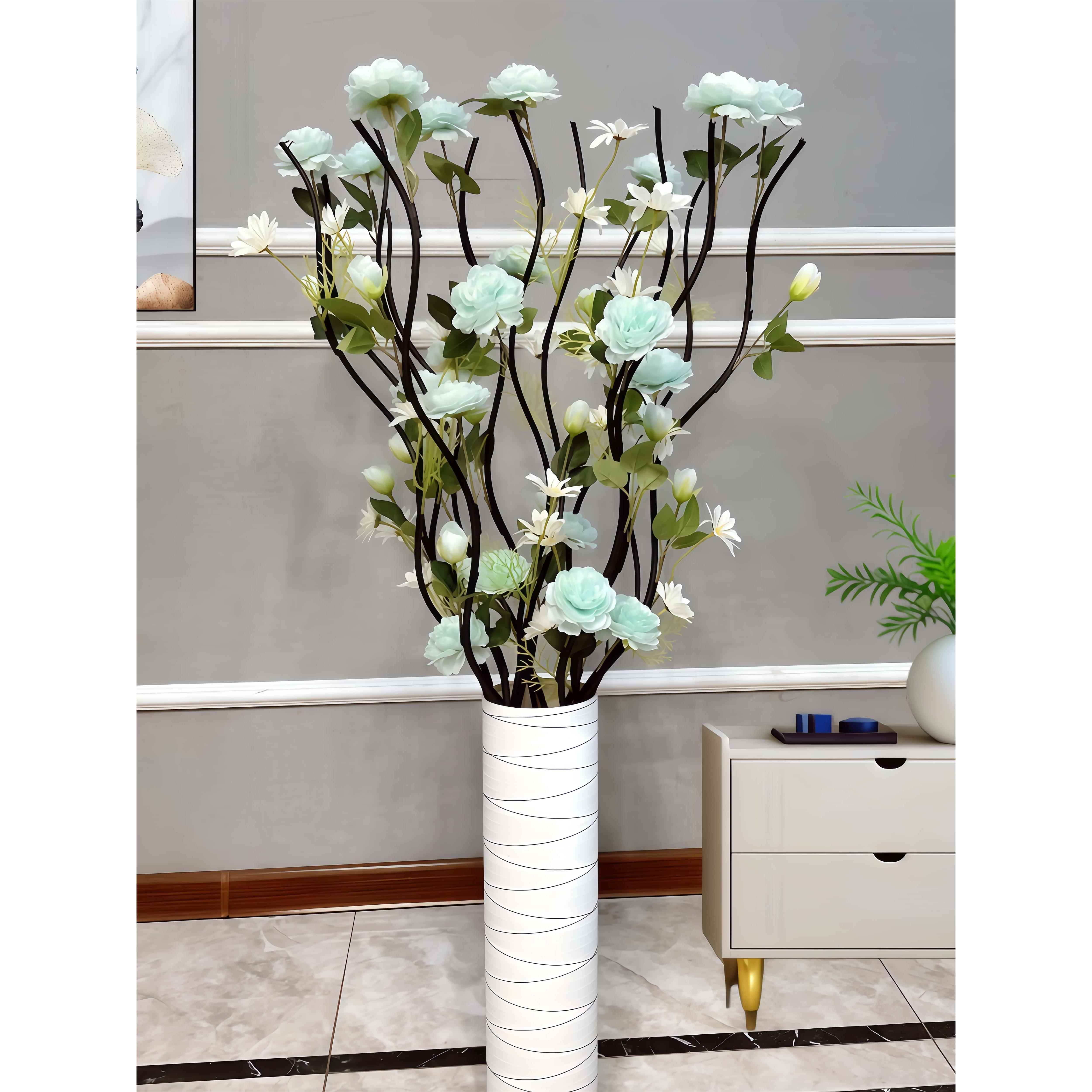 逼真绢布彷真牡丹花手工制作落地大号假花客厅插花家居装饰品摆件