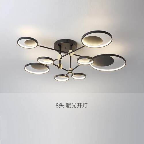 新款北欧灯具现代简约家用大气客厅led吸顶灯创意个性卧室书房灯