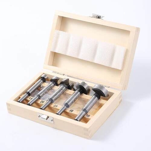 牧田5支装D-47357木工平翼钻头扩孔器圆形桌面木板打孔开孔器工具