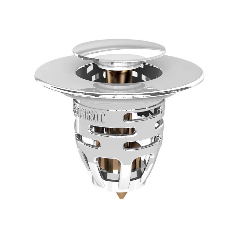 通用型洗脸盆漏水塞洗面盆弹跳芯下水器防虫防臭防堵洗手池过滤网