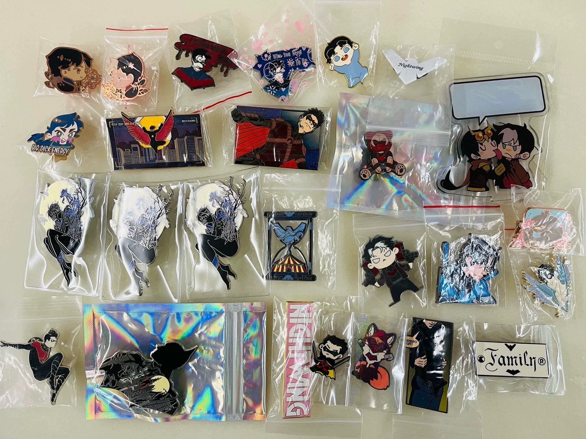 thumbnail for [Out] DC Metal Badge Collection 5 Profit No Profit