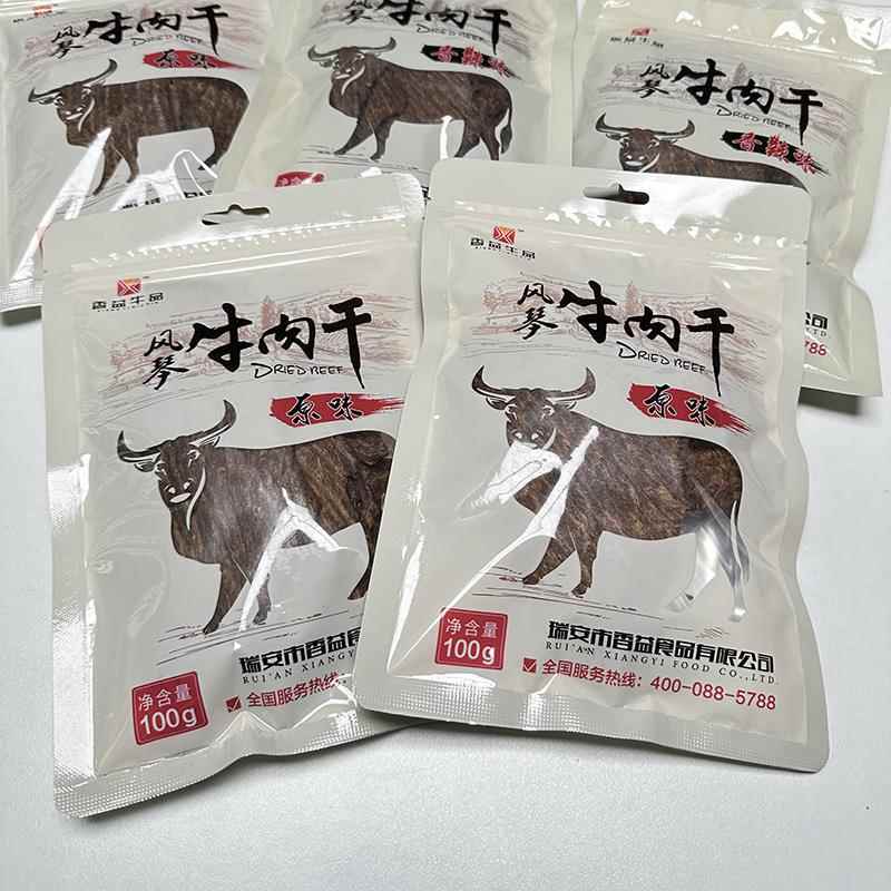 香益牛品手撕风琴牛肉干 干温州特产湖岭原味零食小吃线 线下同款