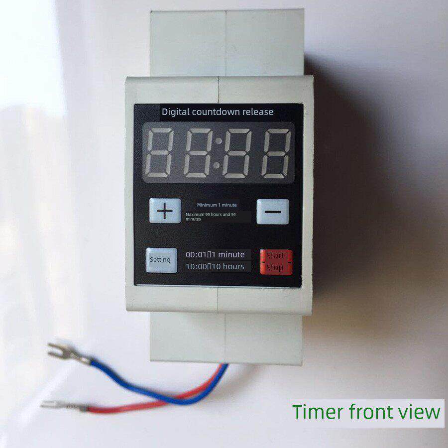 大功率数显智能定时开关220V/380V家用水泵电机风机蒸饭机倒计时
