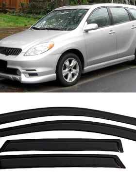 适用丰田TOYOTAMATRIXE1302003-2008晴雨挡侧窗导流板雨眉加厚