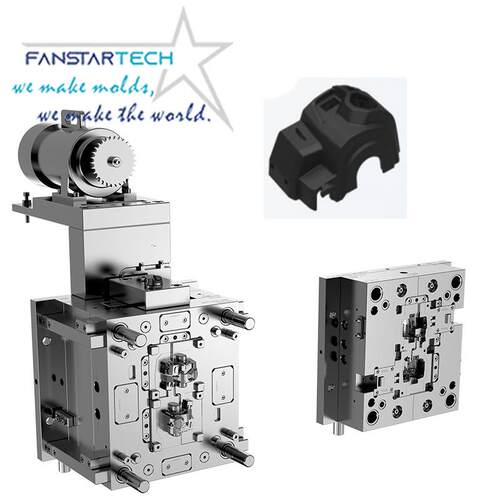 械零件模具机电配件外壳塑加机工HVX注塑注模具厂家