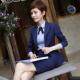 西装 秋装 修身 女套装 美容院酒店前台工作服套裙通勤通勤风 职业装