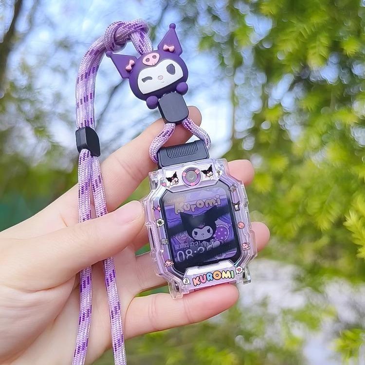 适用小天才电话手表表带挂脖Z7ASZ6AZ5a表套Z1D3吊坠Z8挂绳壳Z9