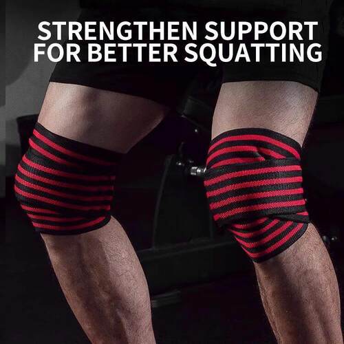 1PC Fitness Pressurized Straps Gym Weight Lifting Squat Trai