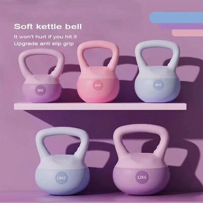 Soft kettlebells, women carrying kettlebells, deep squat str
