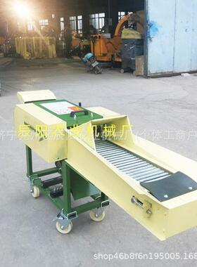 玉秸ELA秆多铡草柔丝粉碎机功能铡机家用揉草丝米机220V小型揉草
