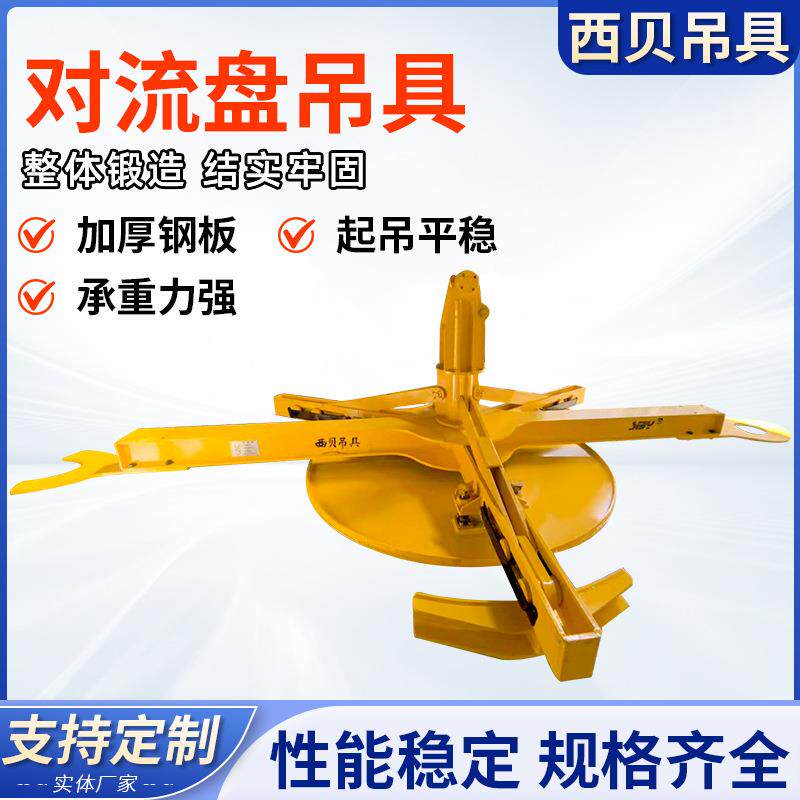 厂家直供对流盘吊具起吊夹钳钢坯吊钳起重吊装夹具可定制