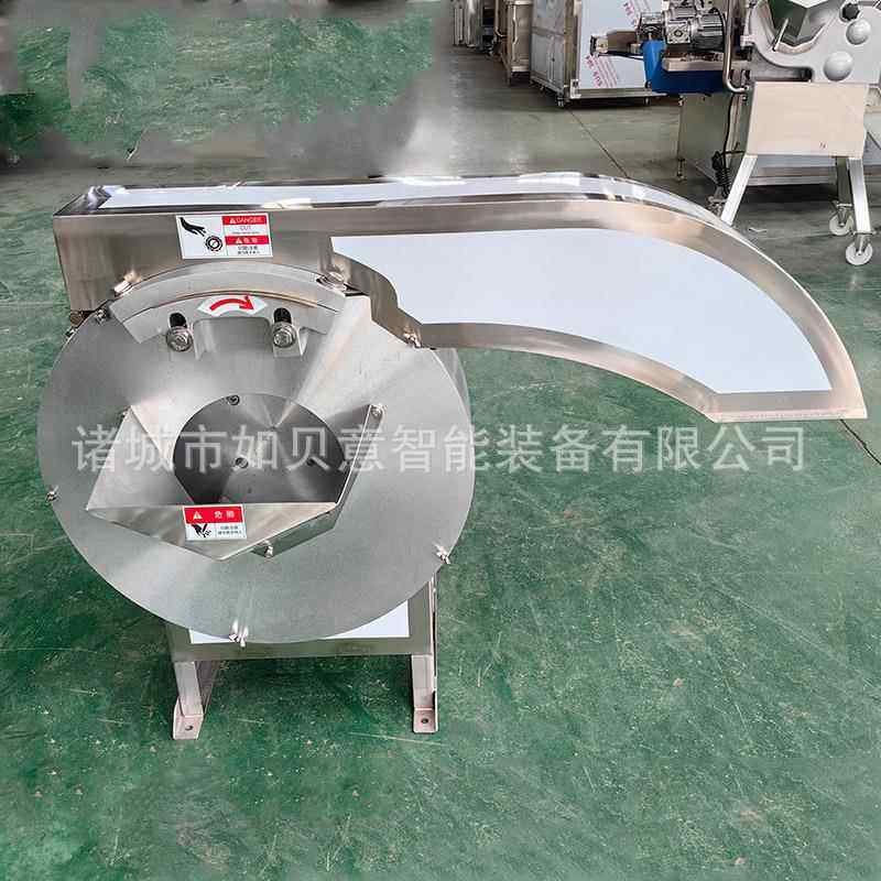 青白萝卜切条机 预制菜根茎类蔬菜切条设备 油炸茄子切条机