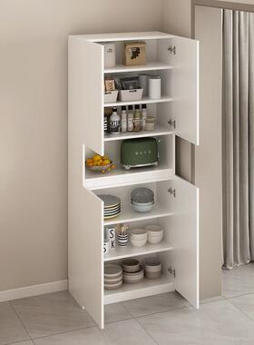 r^简餐边一柜体靠墙现代定约实木CBG-SCA-可白色薄柜小户型厨房储