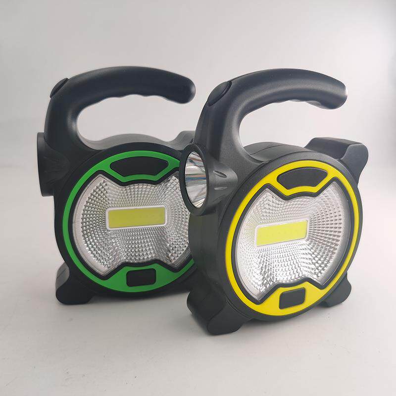 多用手提电筒LED户外帐篷灯应急工作灯手提探照野营灯家用小台灯
