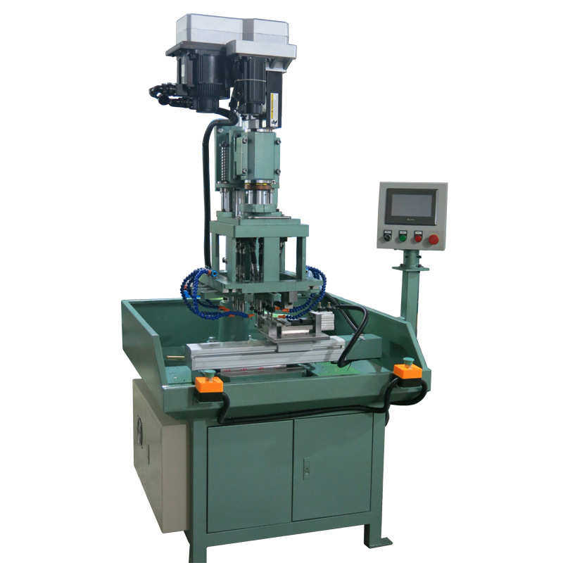 圆棒全自动钻孔倒角攻牙机 数控打孔攻牙机多轴伺服钻孔攻丝机