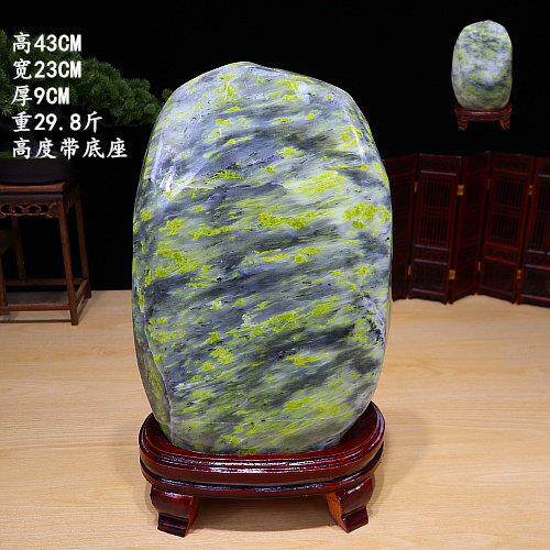 精品蓝田玉原石 奇石摆件 天然玉石 自然石 家居摆件客厅包邮