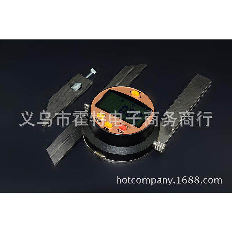 HUOTO 360度 0.01度 数显角度尺组合角度尺移动角尺量角器