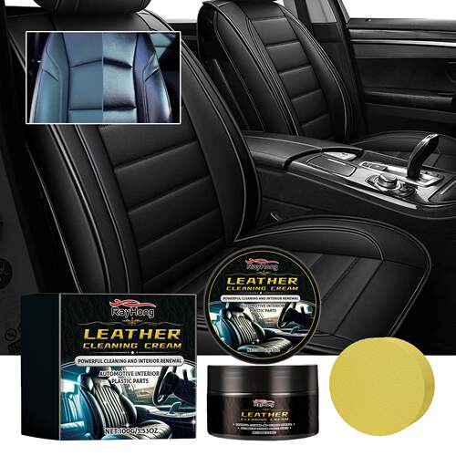 Rayhong Auto Leather Care Cream - For Cleaning, Restoring, P